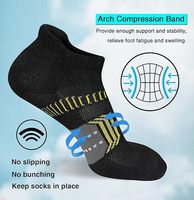 Chaussettes de sport de course à pied respirantes et confortables