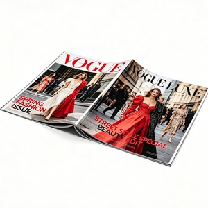 Impresión Offset Personalizada al por Mayor, Cubierta Blanda <span class=keywords><strong>de</strong></span> Cartón, Catálogo <span class=keywords><strong>de</strong></span> Libros <span class=keywords><strong>de</strong></span> Tapa Blanda, Solapa para Revistas, Impresión a Todo Color con Estampado en Caliente - Product Image 1