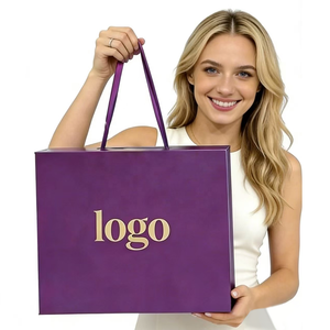 Custom Clothing Shoe Boot Portable Folding Packaging Extra <strong>Large</strong> Foldable Rigid Magnetic Luxury <strong>Gift</strong> <strong>Box</strong> With Handle - Product Image 6