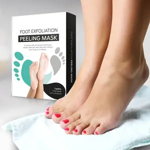 OEM Private Label Weiche, glatte Füße, die Schwielen abziehen Dead Skin Cells Peeling Foot Peel Mask