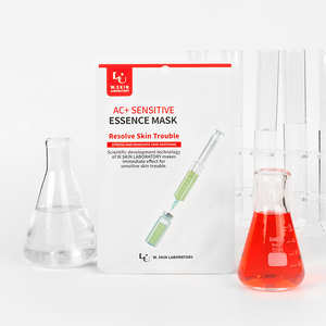 Mascarilla Facial W.SKIN LABORATORY AC+SENSITIVE ESSENCE, Hidratante, Blanqueadora, Antiarrugas, Paquete de Cuidado Facial - Product Image 4