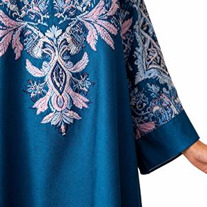 Abaya moderne et tendance personnalisée avec des diamants incrustés pour les femmes musulmanes Fournisseur de vêtements de gros de haute qualité - Product Image 2