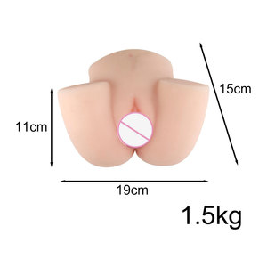 Masajeador de Torso de Silicona Realista de 2.5 kg para Hombres, con Doble Orificio, Textura de Piel Suave, Juguete de Masaje Corporal, Tono de Piel, para Parejas <span class=keywords><strong>Gay</strong></span> - Product Image 4