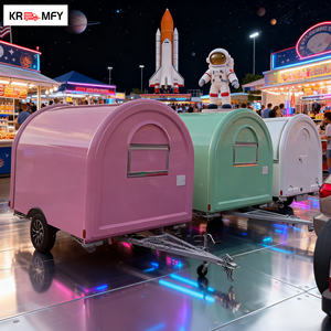 Remolque de Comida Personalizado en EE. UU., Carrito de Hot Dogs y Shawarma Móvil, Totalmente Equipado, Estilo Kiosco Rápido 2026 - Product Image 1