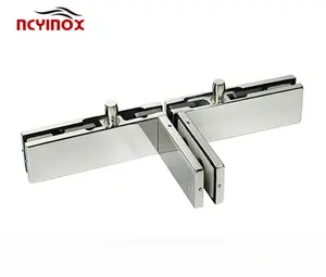 Hardware Accessories glass clamp swing glass door fitting patch fitting for glass doors