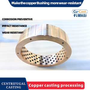 ปลอกทองแดงกราไฟท์แบบมีแรงกดแบบหล่อลื่นในตัวสำหรับเครื่องบดแบบหล่อกราไฟท์ฝังกราไฟท์แบบฝัง - Product Image 6