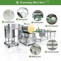 Machine automatique à bas prix pour la fabrication de feuilles de lumpia philippines, petites crêpes pakistanaises et rouleaux de printemps, livrée à Shanghai