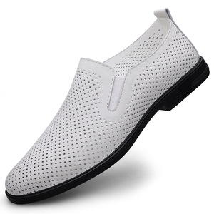 Zapatos de Cuero Casuales para Hombre 2026, Negros, Cómodos, con Suela Suave, Talla Grande, Estilo Británico - Product Image 3