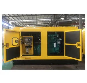 spare parts silent enclosure 200kw power genset 500kva 300kva 125kva diesel generator with cummins engine 6BT5.9