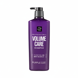 Miseenscene Professional Volume Care Gel de collagène violet 680 ml Sans silicone Nettoyant capillaire épaississant quotidien pour tous les types de cheveux - Product Image 2