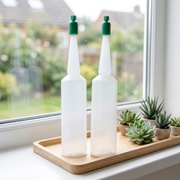 Flacon souple en plastique LDPE de 38 ml avec bouchon vert pour engrais pour fleurs à usage agricole