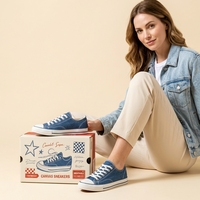 Échantillon gratuit de boîte postale en carton ondulé pliée sur mesure, impression personnalisée du logo de la marque, emballage en carton, boîte d'expédition