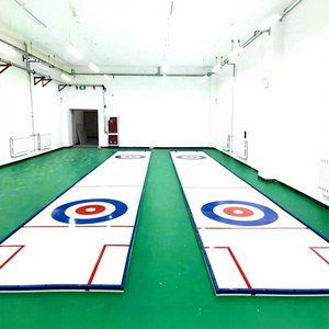 PE Outdoor Land Curling Track with UV/Fire Resistant Features Convenient Transportation and Simple Assembly - Product Image 1