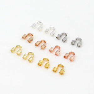 Clip de alambre en forma de U, hebilla de joyería chapada en cobre para accesorios de abalorios DIY B62 - Product Image 4