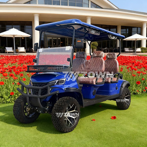 Carrito de Golf Eléctrico de 6 Plazas, Diseño Creativo, Alta Calidad, Color Blanco, Precios de Mayoreo Disponibles - Product Image 5