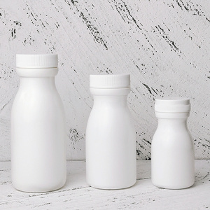 Frascos para Pastillas, Botellas para Cápsulas, Blancas y Ámbar, Vacías, Personalizadas, de 100, 150, 200, 250, 300, 400 ml, de Plástico PET, con Serigrafía HDPE <span class=keywords><strong>MB</strong></span>, para Medicamentos - Product Image 3