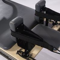 Couleur personnalisée noire pour Reformer Pilates en aluminium, demi-tournebrique, baril d'échauffement, équipement de studio Pilates