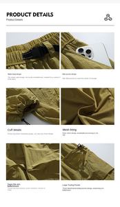 <span class=keywords><strong>Pantaloni</strong></span> da Trekking in Nylon Leggeri ad Asciugatura Rapida, <span class=keywords><strong>Idrorepellenti</strong></span>, Casual, per Esterni, a Vita Media, Modello Dritto, Anti-Pilling, per Uomo e Donna - Product Image 6