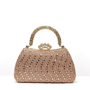 High Quality Fashion Ladies Evening <b>Wedding</b> Party <b>Clutch</b> Bag with Full Beading and Waterproof Design for Women - Product Image 6