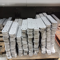 Pièces d'automatisation industrielle sur mesure en acier inoxydable et aluminium, pliage, soudage, découpe laser