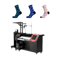 Machine d'impression de chaussettes personnalisée robuste CMYK avec tête d'impression numérique à jet d'encre EPS I1600 pour chaussettes et manchons rafraîchissants
