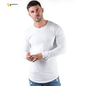 Camiseta de Felpa Sólida Bordada 100% Algodón para Hombre con Estampado, Venta al Por Mayor OEM - Product Image 1