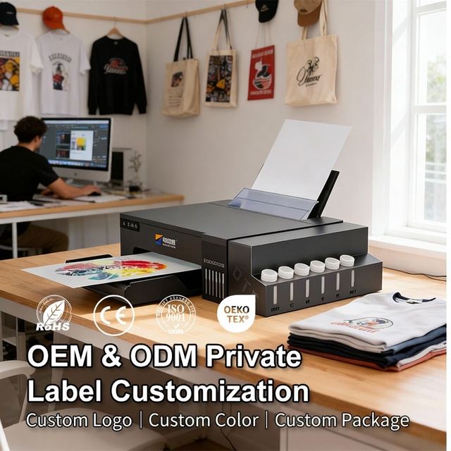 Factory Direct A4 DTF Printer for OEM ODM Wholesale with Auto Cleaning & White Ink Circulation