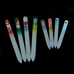 Biểu Tượng Tùy Chỉnh Và Màu Sắc Nhẹ Nhàng Và Hiệu Quả Thủy Tinh Emery Ban Sơ Sinh Bé Toddler Pha Lê Thủy Tinh Làm Móng Tay <span class=keywords><strong>Nail</strong></span> Tập Tin - Product Image 1