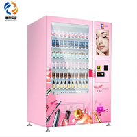 Distributeur automatique de produits de beauté en libre-service pour perruques, nail art, cils et cosmétiques - Élégant pour centre commercial, station de métro