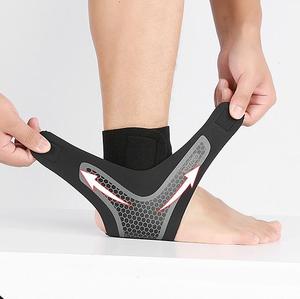 Soutien de la cheville de <span class=keywords><strong>sport</strong></span> Protection de la cheville à pression légère contre les entorses en cours d'exécution Protection des pieds respirante Sangle de cheville - Product Image 3