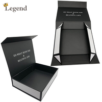 Caja de Regalo de Cartón de Lujo con Logotipo Personalizado para Cosméticos, Caja de Regalo Magnética Plegable con Cinta