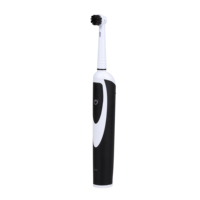 Brosse à dents électrique rechargeable étanche IPX7 avec minuterie de 2 minutes rotative 3 modes poils en nylon moyens pour un usage domestique