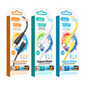 สายชาร์จและถ่ายโอนข้อมูล JOKADE Type-C to Type-C แบบซิลิโคนทนไฟ ชาร์จเร็ว - Product Image 6