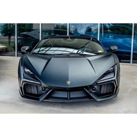 Décoration de capot en fibre de carbone sèche 3K style OEM, bande de capot, kit carrosserie pour Lamborghini Revuelto