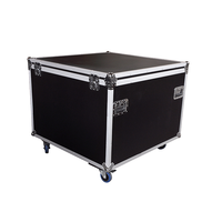 Flight case de transport routier de grande taille pour panneau de rack DJ pour RCF Evox (fabriqué en usine)