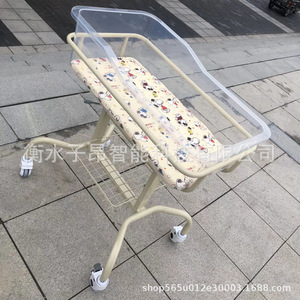 Cuna para Bebé Cimai R04, Cama de Lactancia Manual con Cubierta para Niños de 0 a 3 Años, Uso en Dormitorio - Product Image 1