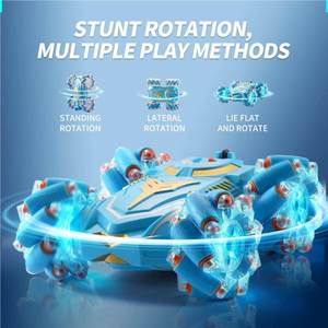 Wyl điều khiển từ xa diễn viên đóng thế xe cử chỉ kiểm soát 360 Flips xoay bốn bánh lái xe trôi xe phun 2.4GHz RC xe với ánh sáng mát mẻ - Product Image 2