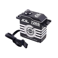 Servo Digital AGFRC A200BHMW 72KG 0.092s de Alto Torque con Engranajes de Acero, 8.4V HV, sin Escobillas, IP67 Impermeable y Programable para Coche RC y Robot FXB