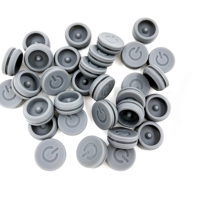 Customized Silicone Rubber Push Button Cap Round Switch Button Cover for Electronic Equipment