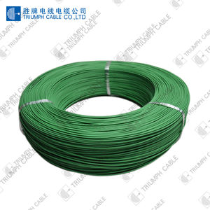 Cable <span class=keywords><strong>Triumph</strong></span> de un solo núcleo de cobre Ul3173 24AWG 11/0.16TS XlPE 600V Cable resistente al calor de <span class=keywords><strong>125</strong></span> grados Cable de alimentación Cable de cobre - Product Image 5