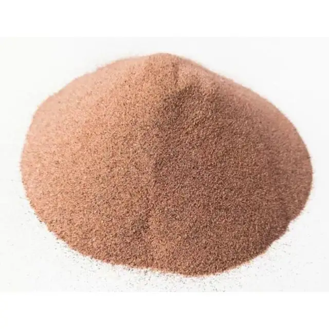 100% प्राकृतिक गार्नेट रेत Abrasives गुणवत्ता आश्वासन दिया सिलिका लाल नष्ट रेत गार्नेट से भारतीय निर्यातक