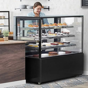 Vetrina Refrigerata Commerciale per Esposizione Torte, Espositore Refrigerato da Banco per <span class=keywords><strong>Pasticceria</strong></span> - Product Image 2