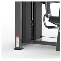 Machine à curls biceps professionnelle, équipement de musculation robuste pour salle de sport et club de fitness