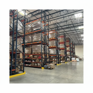 Systèmes de rayonnage d'entrepôt de support de palette sélectif en métal avec des supports de stockage de garage d'équipement de stockage de larme - Product Image 1