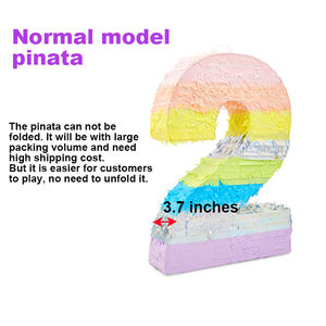 Fournitures de fête Fiesta, décorations, pinatas <span class=keywords><strong>licorne</strong></span> et âne pour enfants, fête d'<span class=keywords><strong>anniversaire</strong></span> pour enfants - Product Image 4