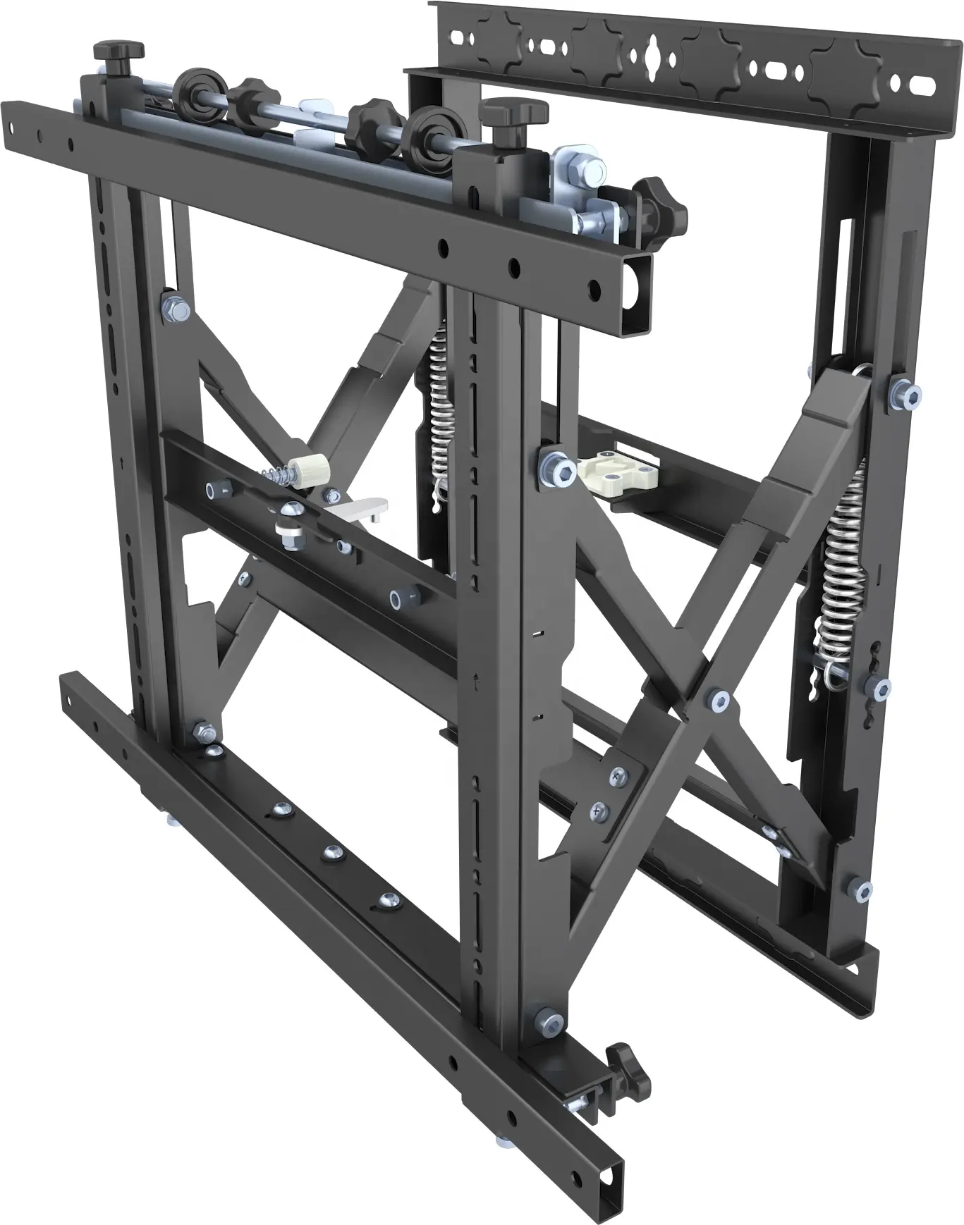 adjustable TV video wall bracket (patented,UL approved, whole structure)