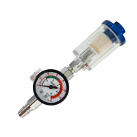 Combinación de Regulador y Filtro 1/4"BSP, Regulador de Presión, Filtro de Agua en Línea, AR2000 AFC2000, Conjunto de Regulador y Filtro de Aire