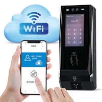Sistema de Control de Acceso Biométrico Facial en la Nube CT11 con Intercomunicador VoIP, Tarjeta NFC, BLE, Código QR para Gestión de Visitantes
