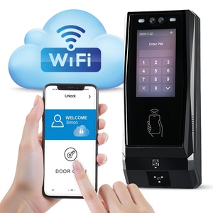 Sistema de Control de Acceso Biométrico Facial en la Nube CT11 con Intercomunicador VoIP, Tarjeta NFC, BLE, Código <span class=keywords><strong>QR</strong></span> para Gestión de Visitantes - Product Image 2