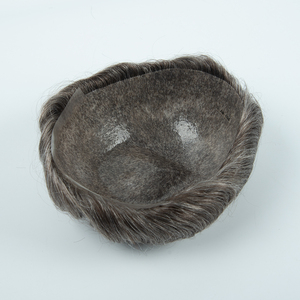 ท็อปเป้ผมผู้ชายแบบบางพิเศษ PU เต็มศีรษะ  ไร้รอยต่อ  ดูเป็นธรรมชาติ  ระบบผมผู้ชายแบบ V Loop - Product Image 2